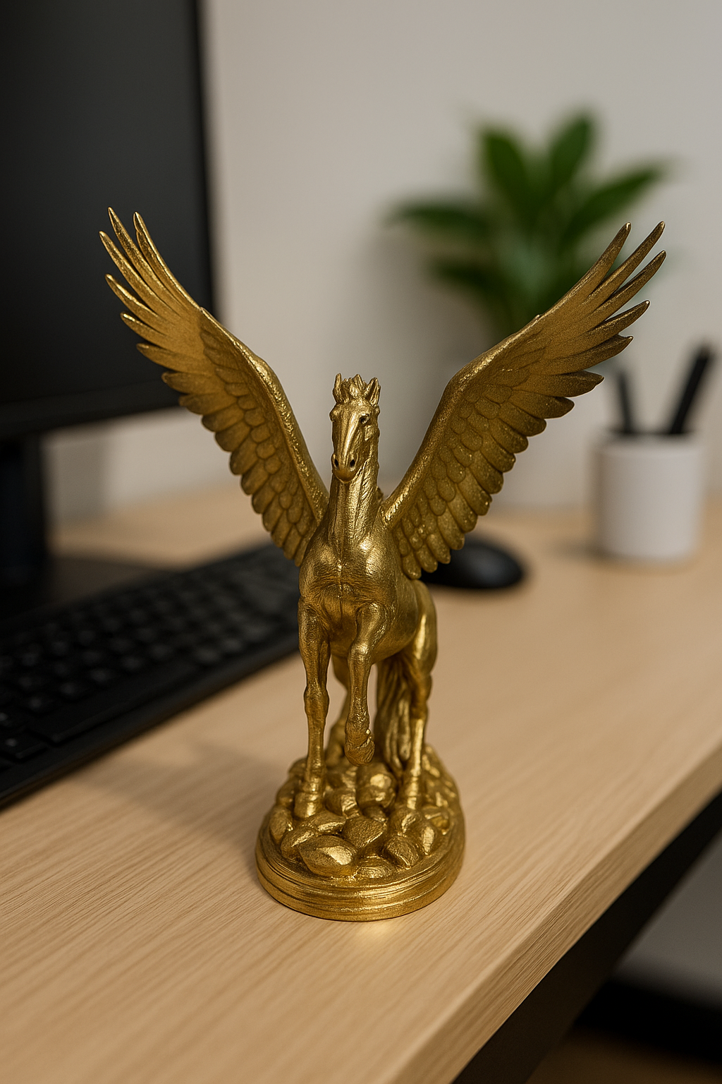 Pegasus Gold Renkli Plastik Biblo
