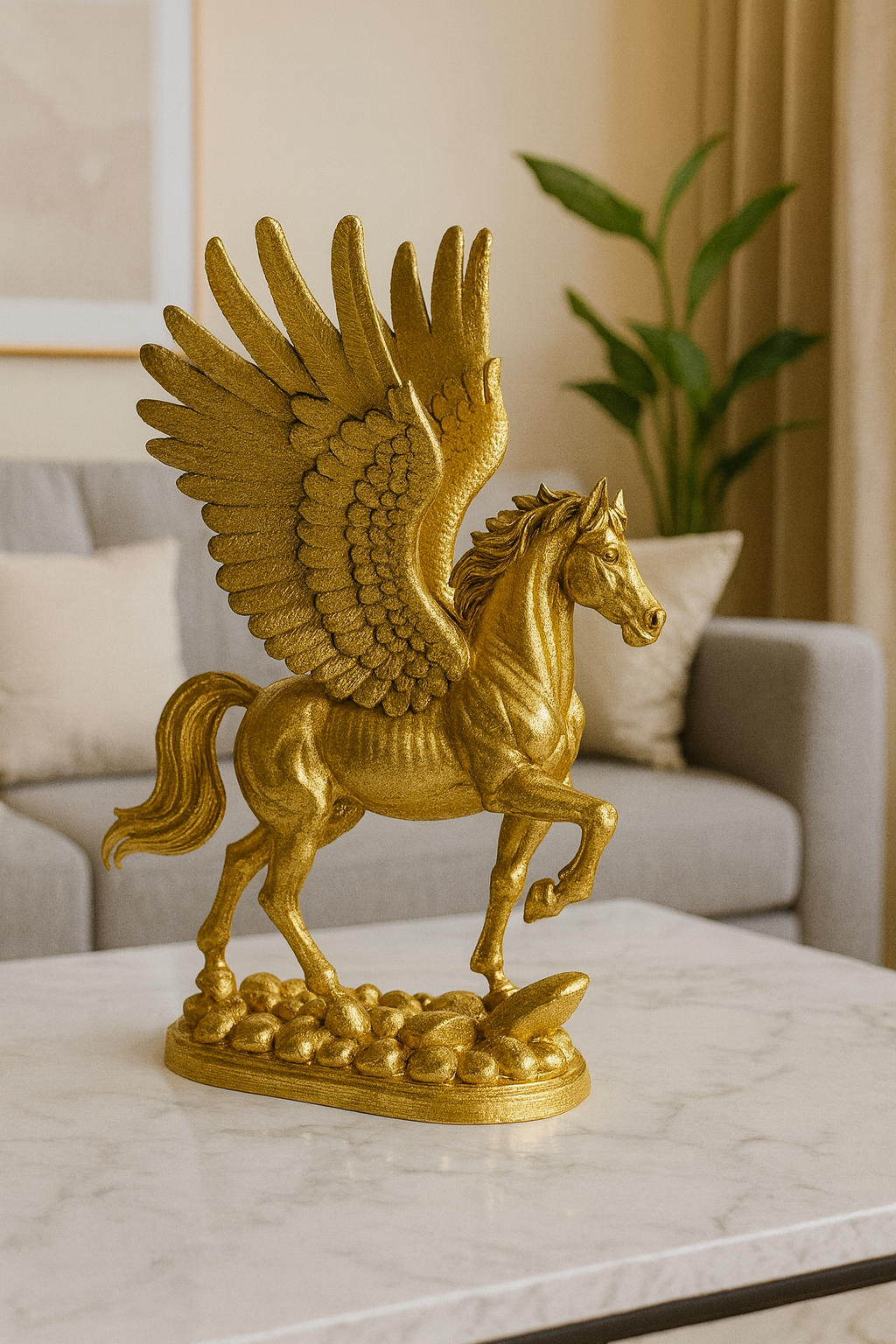 Pegasus Gold Renkli Plastik Biblo